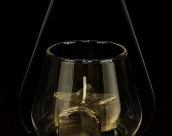 Black Metal Tea Light Candle Hanger