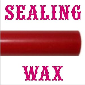 Knalrood sealing wax te worden gebruikt in een lijmpistool - 10 stokken - Maak uw eigen zegels wax, stokken flexibele zegellak