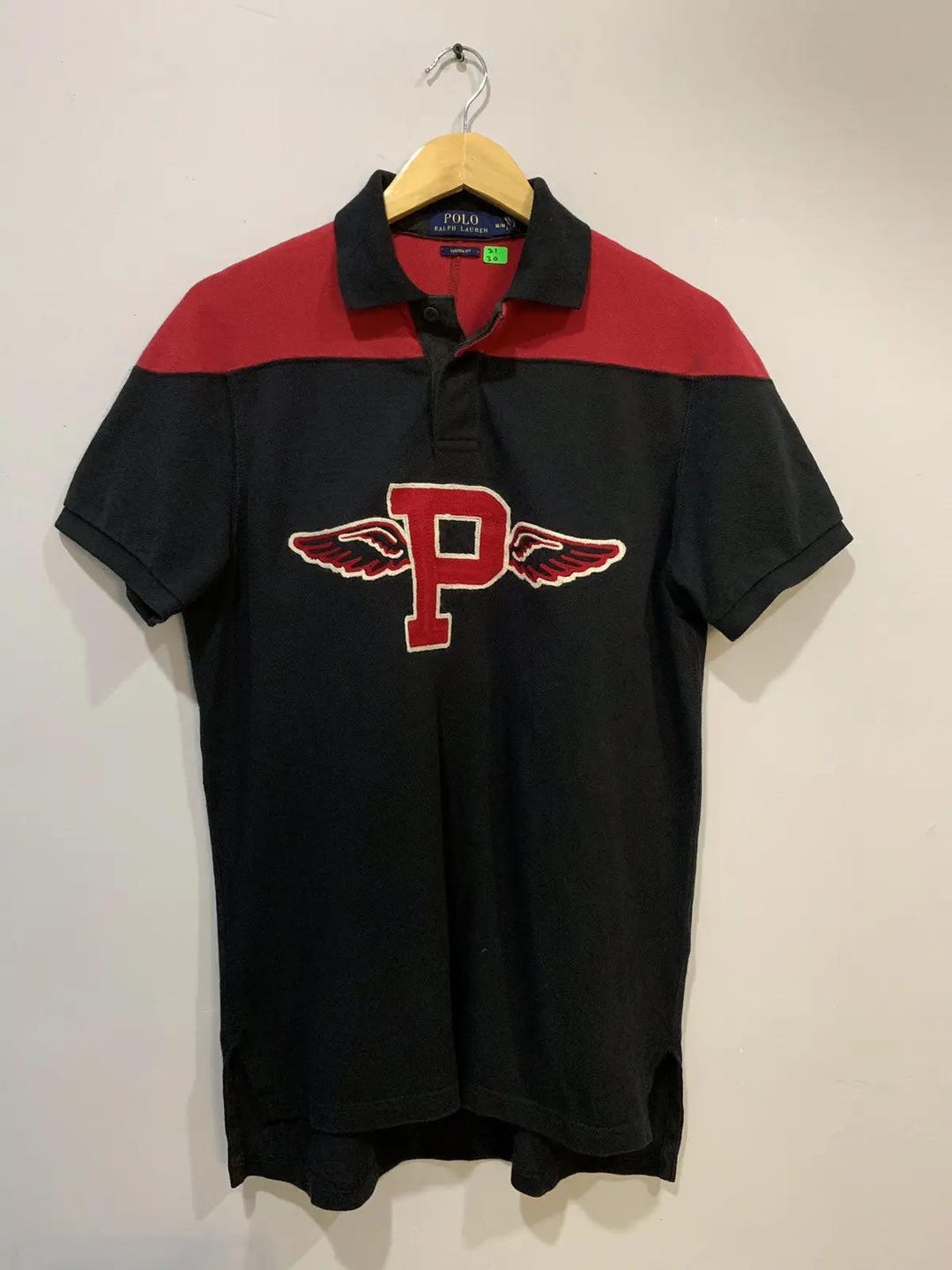 Vintage Polo Ralph Lauren Custom Fit Rugby Shirt - Etsy