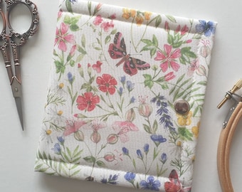Thread/floss keeper, ORT saver, project pal. Cross stitch, needlework, embroidery threads. Flower garden by Acufactum.