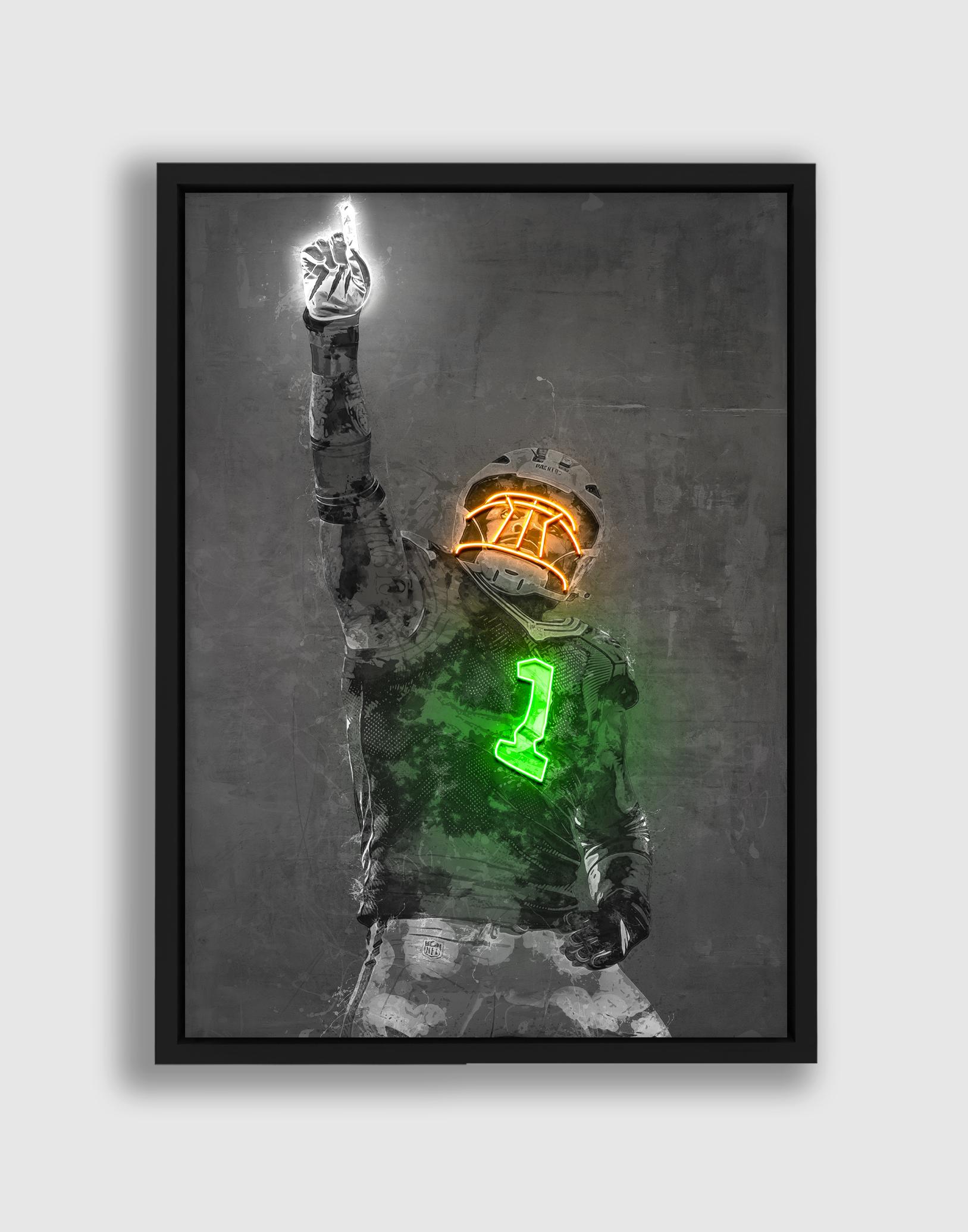 Discover Micah Parsons Green Bay Packers Poster, Sports Home Decor