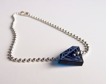 Additional diamond for the 'Ballchain bracelet with acrylic Diamond'