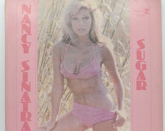 Vintage vinyl Nancy Sinatra Sugar original 1960s album LP Reprise Records 1967