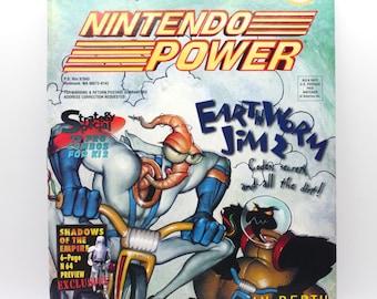 Nintendo Power 1996 issue Earthworm Jim 2 KI 2 Zelda Super Mario Star Wars Shadow of the Empire N64 Vol 83 vintage gamer magazine