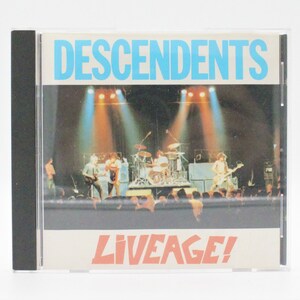 Vintage Descendants Liveage! CD 1987 album 1980s punk rock SST Records 1987