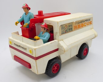 【希少品】Fisher-Price RESCUE 消防車 1974年製おもちゃ 楽天市場】電動乗用玩具 乗用玩具 消防車 はたらく車 男の子
