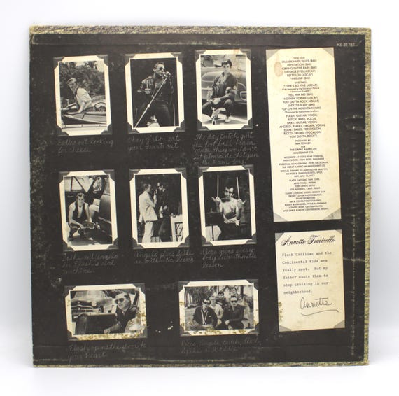 Vintage 70s Vinyl Flash Cadillac and the Continental Kids 1972