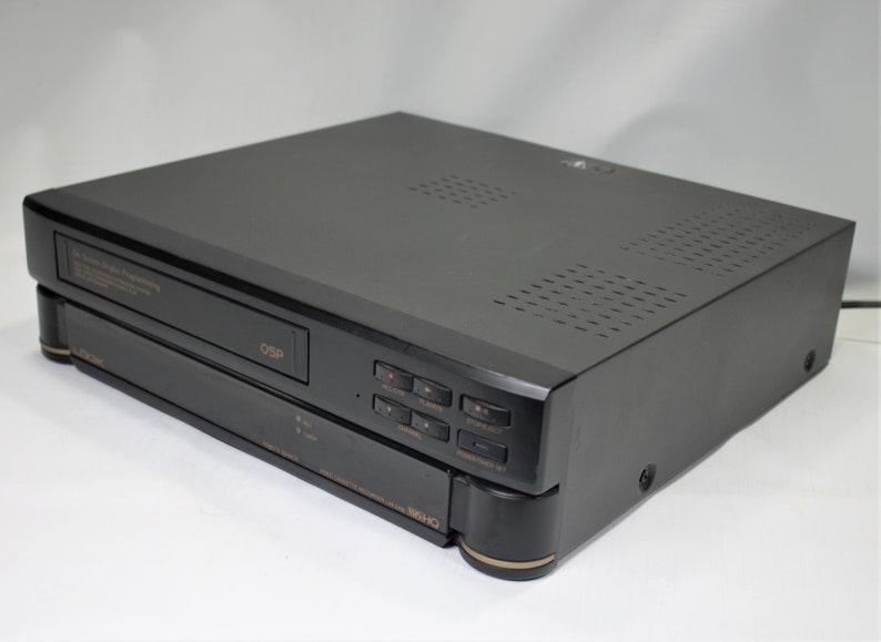 Vintage VCR Cassette Tape Recorder Player VHS Audio Video Etsy