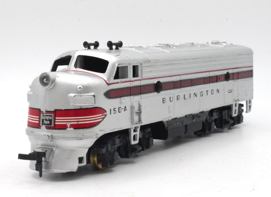 Vintage HO Scale Electric Train Miniature Model Train Engine Motorized ...
