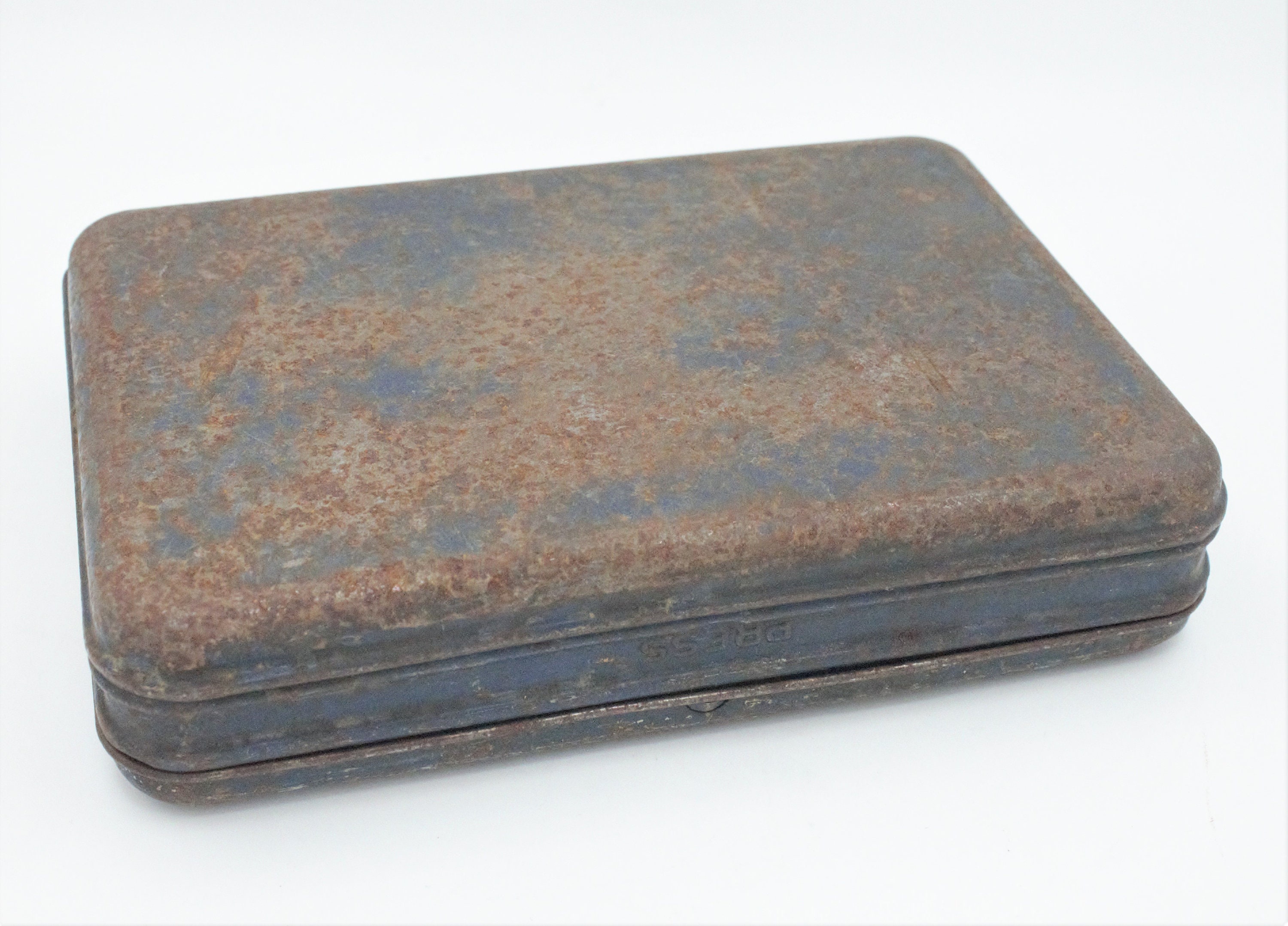 Vintage First Aid Kit Metal Box Johnson & Johnson Kit No.16 Supply