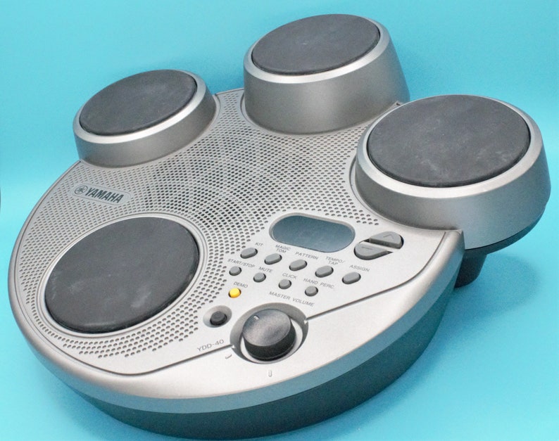 Vintage Yamaha Electronic Drum Kit Drumstick 4 Pad Beat Etsy