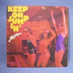 Vintage 1970s Disco Vinyl Musique Keep On Jump in&#39; classic disco original recording album 12&quot; Prelude Records 1978