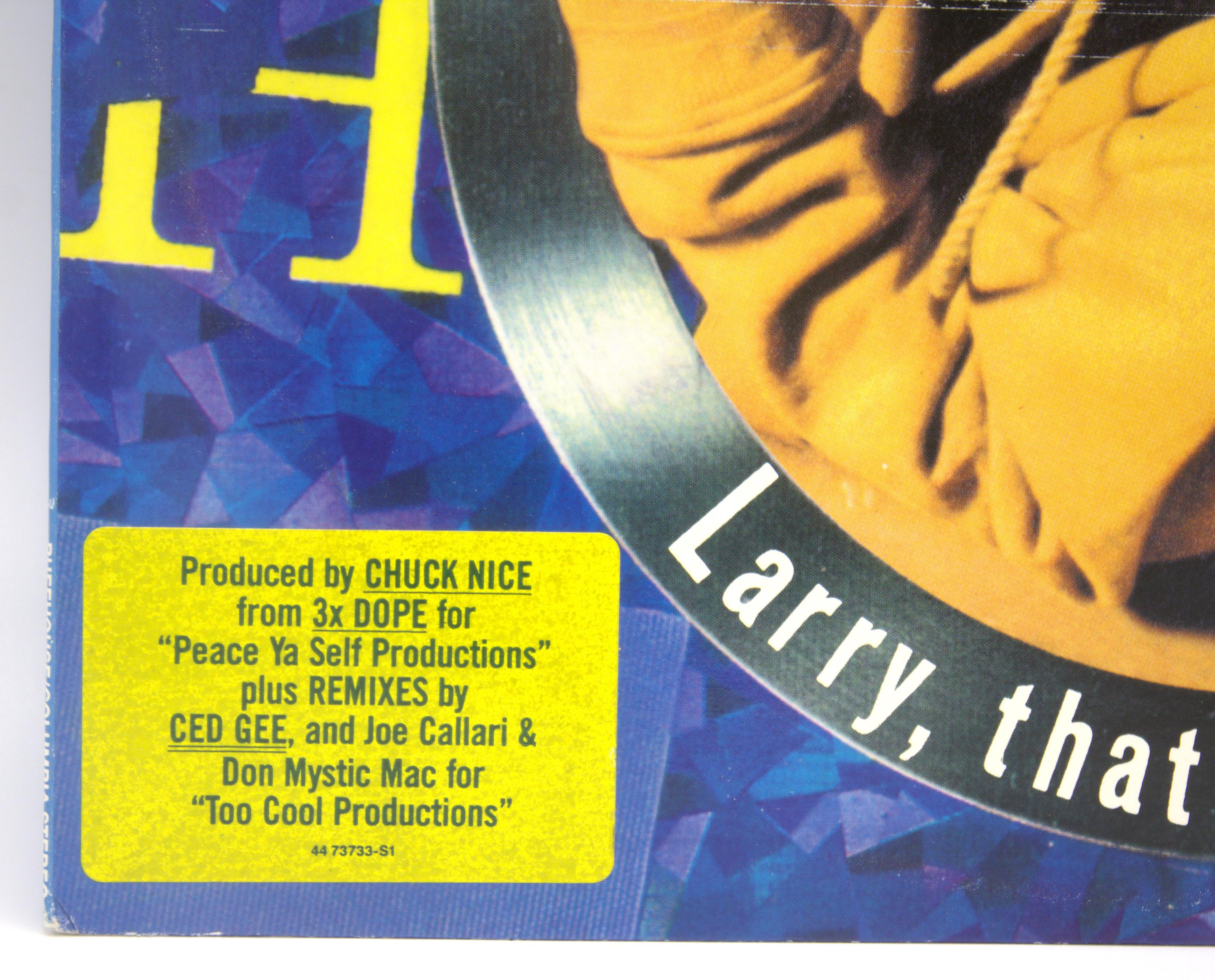 Vintage 90s Vinyl Larry Larr 1991 Thats What They Call Me Single