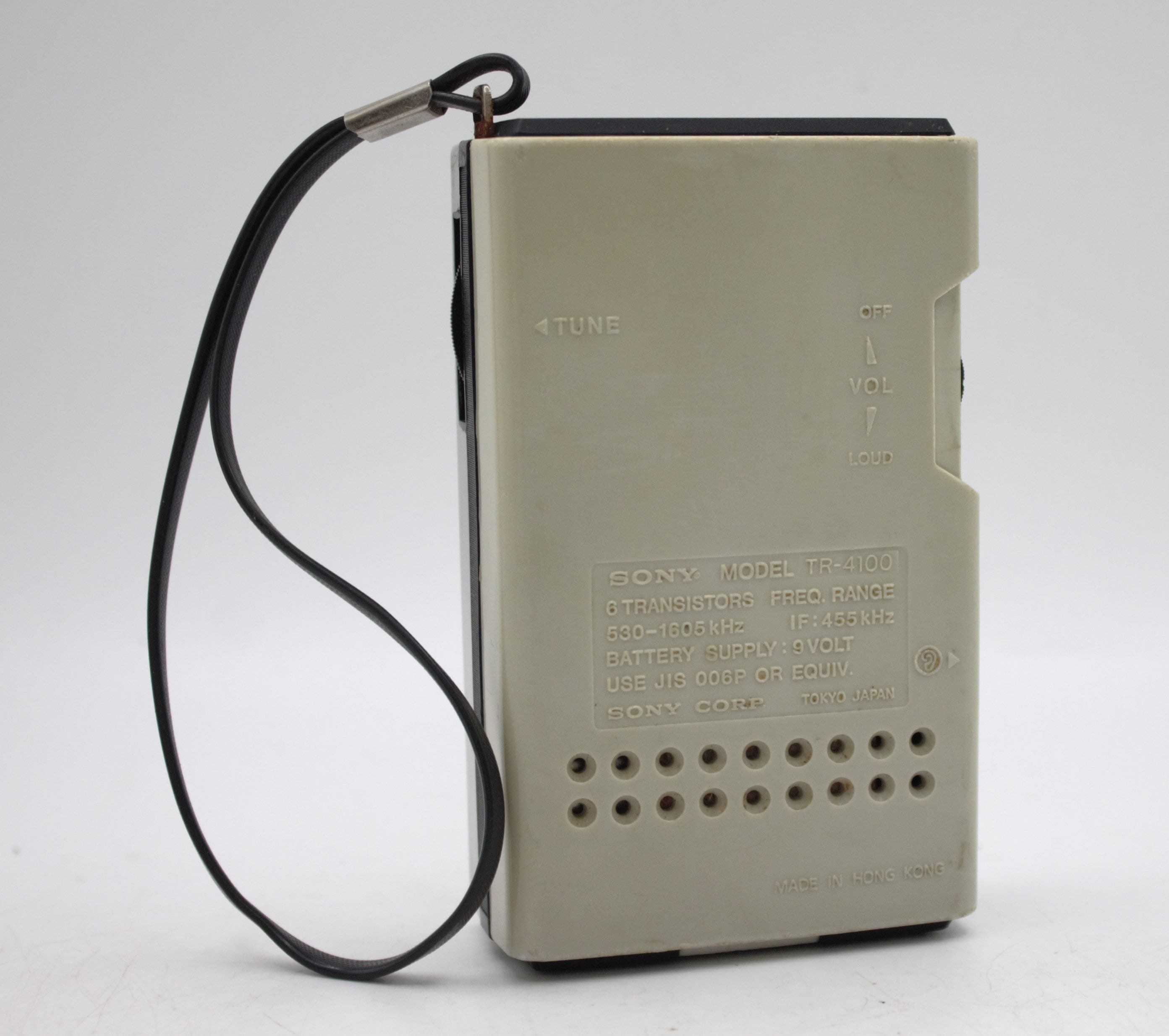 Vintage 1960s Sony Transistor Radio Solid State AM Receiver Vintage 1960s Sony Transistor Radio Solid State AM Receiver