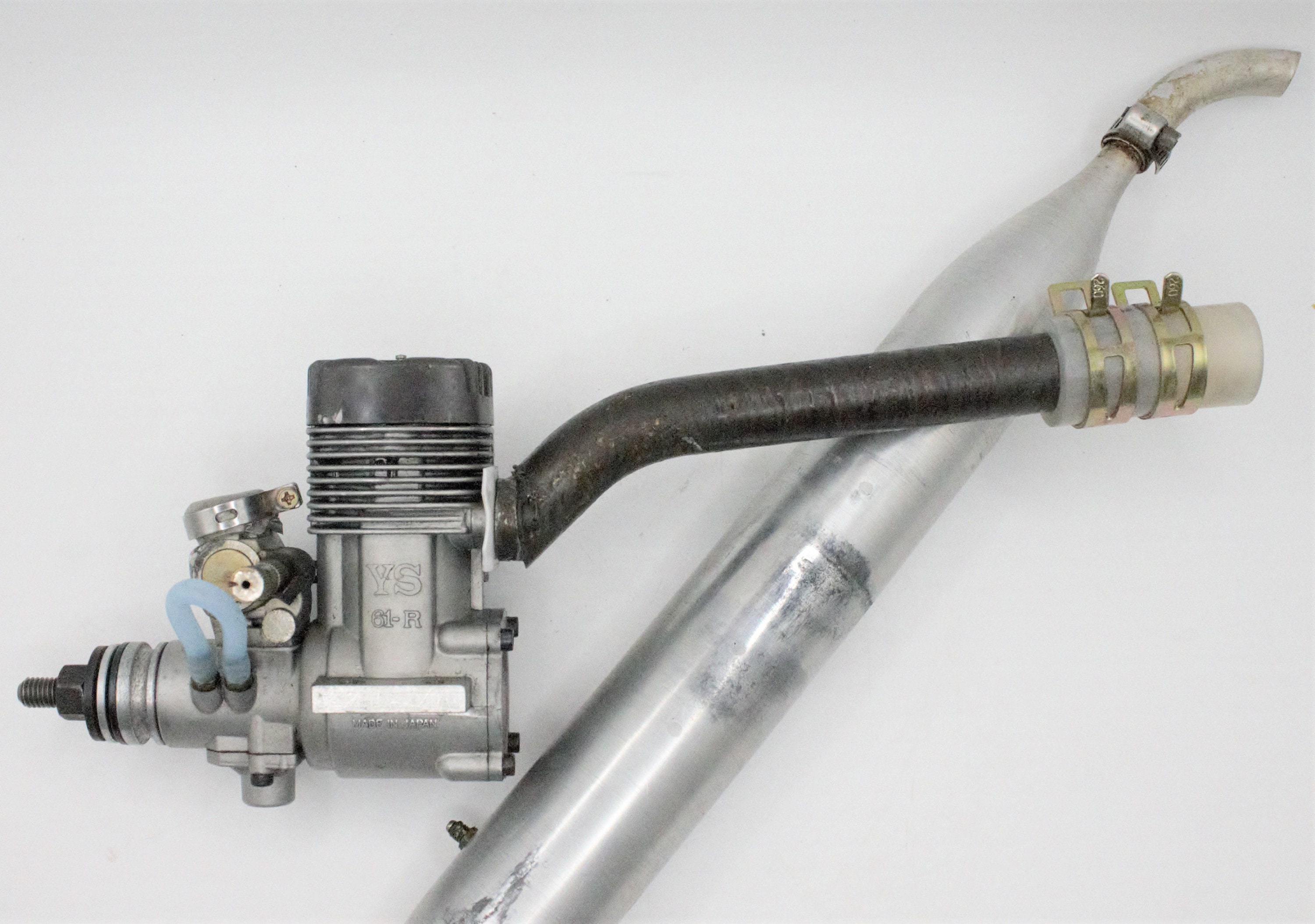 Vintage YS 61-R Long Stroke Fuel Injected 2 Cycle With Tuned Vintage YS 61-R Long Stroke Fuel Injected 2 Cycle With Tuned