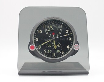 Vintage MIG-29 clock authentic Soviet USSR fighter jet cockpit