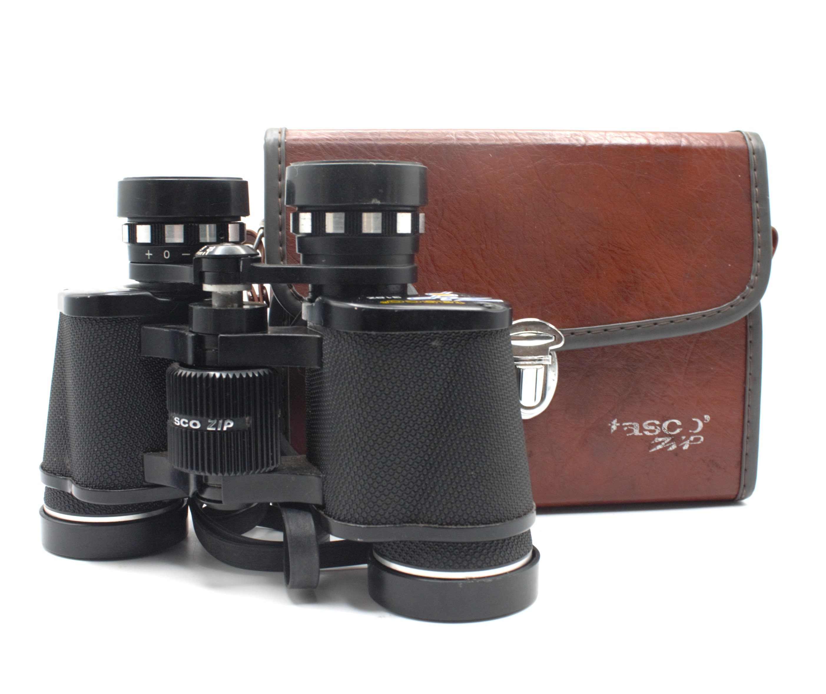buco 観賞用 Vintage Tasco Binoculars Zip UVC Wide Angle 7 X 35mm 175m/1000m in