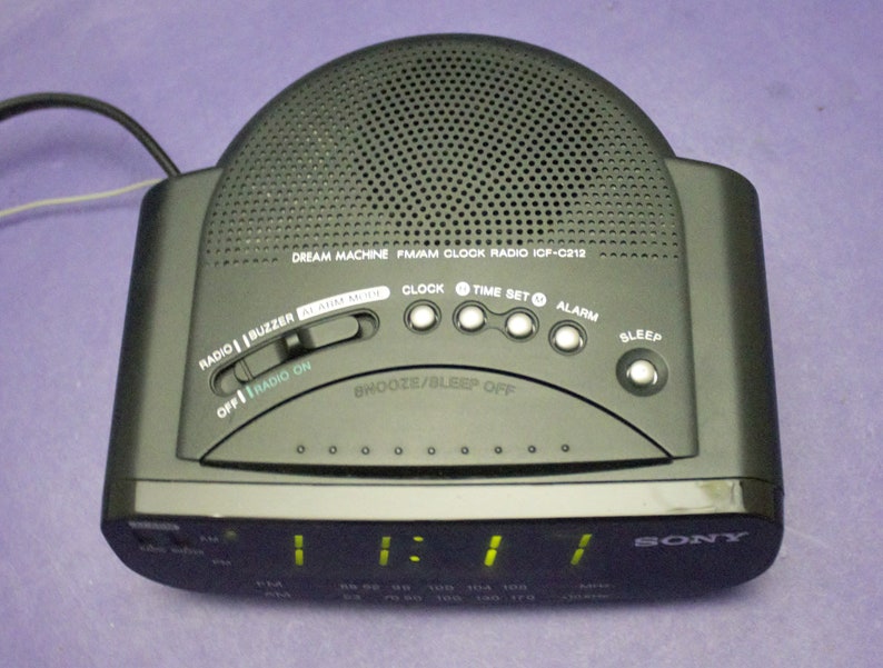 Vintage Sony Dream Machine Digital Alarm Clock Radio AM/FM Etsy