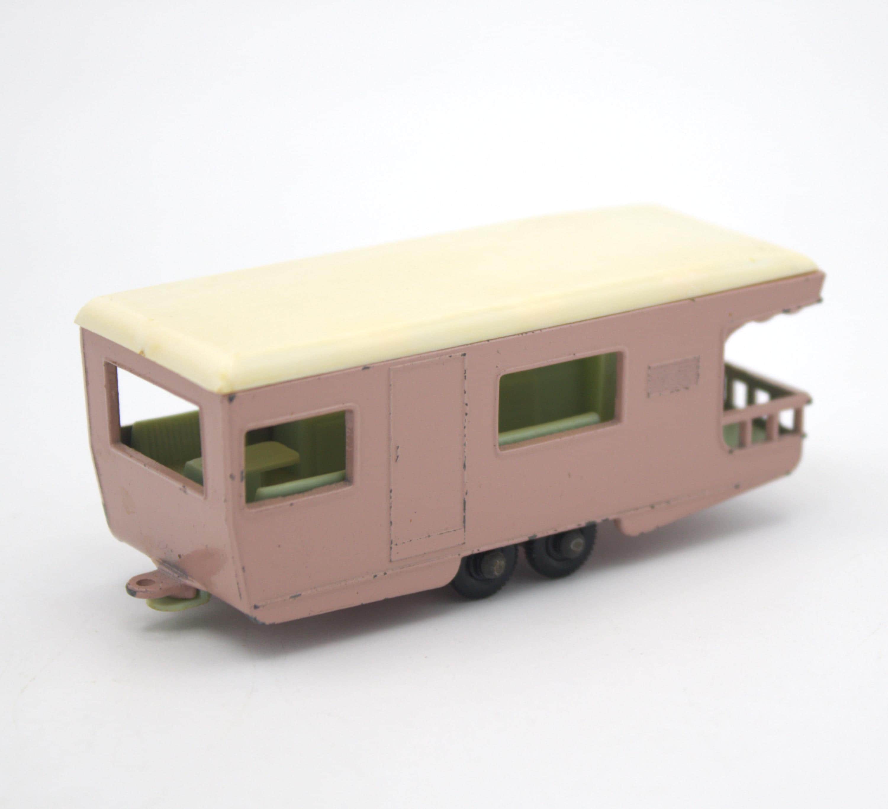 Vintage 1960s Matchbox Trailer Caravan Series No. 25 Die Cast