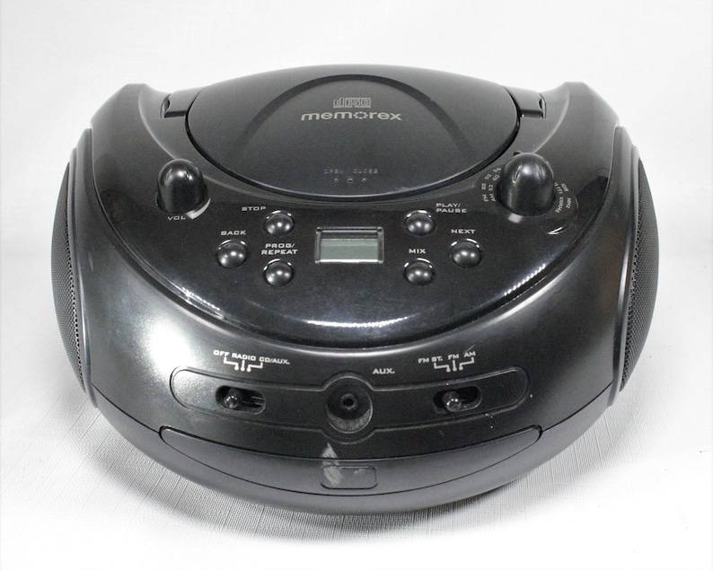 Vintage Mini Boombox CD Player Stereo Am/fm Receiver Retro Etsy