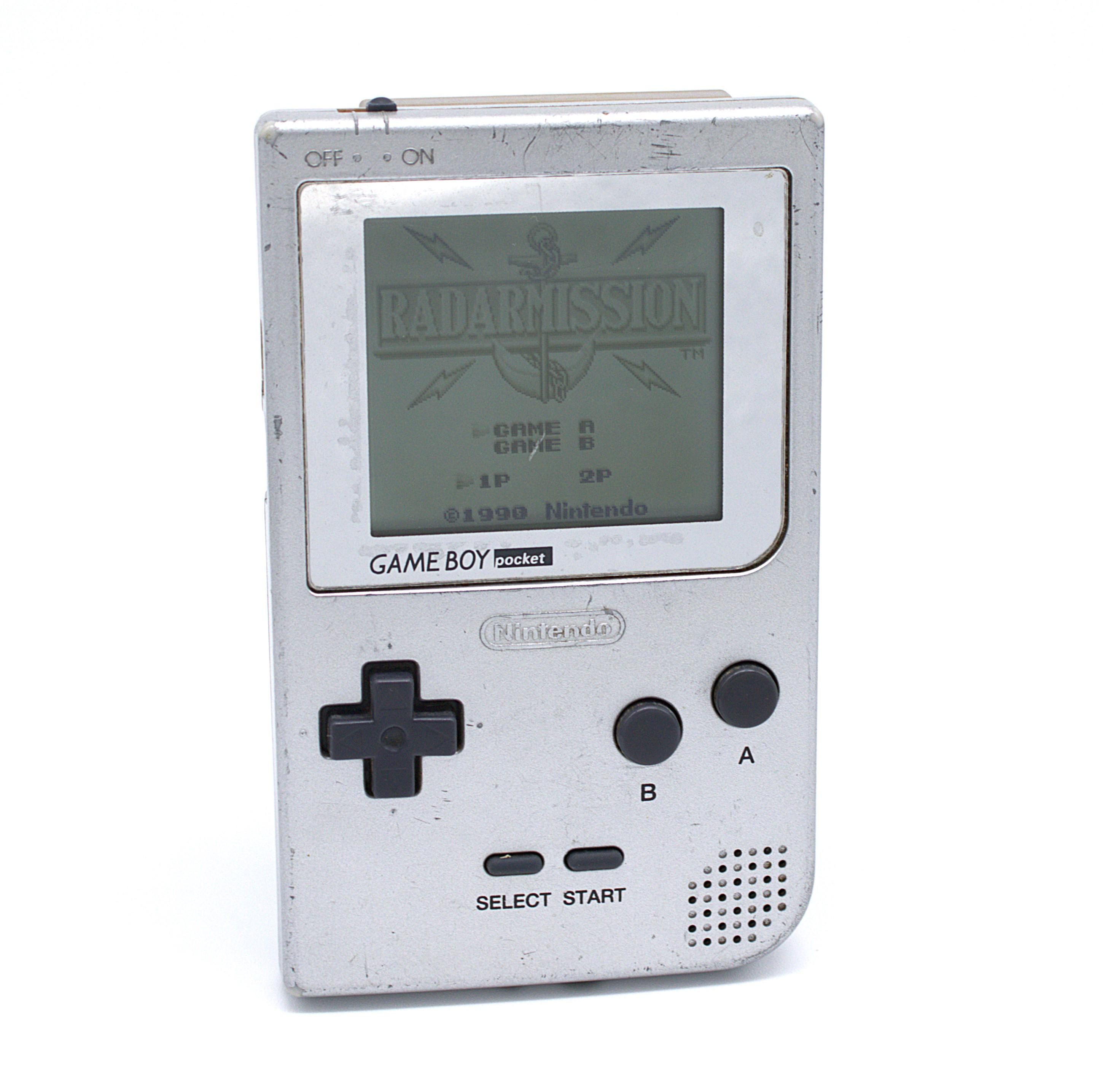 Vintage Nintendo Game Boy Pocket Handheld Video Game Console