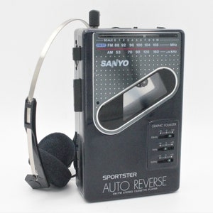 Walkman Sanyo M-G14 Sportster - Baladeur Cassette Vintage K7 - Pour Pièces