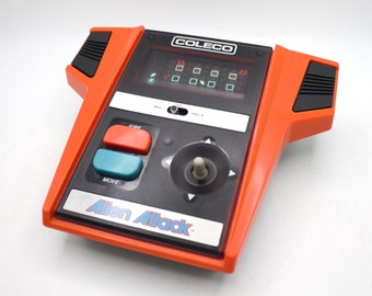 Vintage 1970s Electronic Alien Attack Handheld Mini Arcade Game