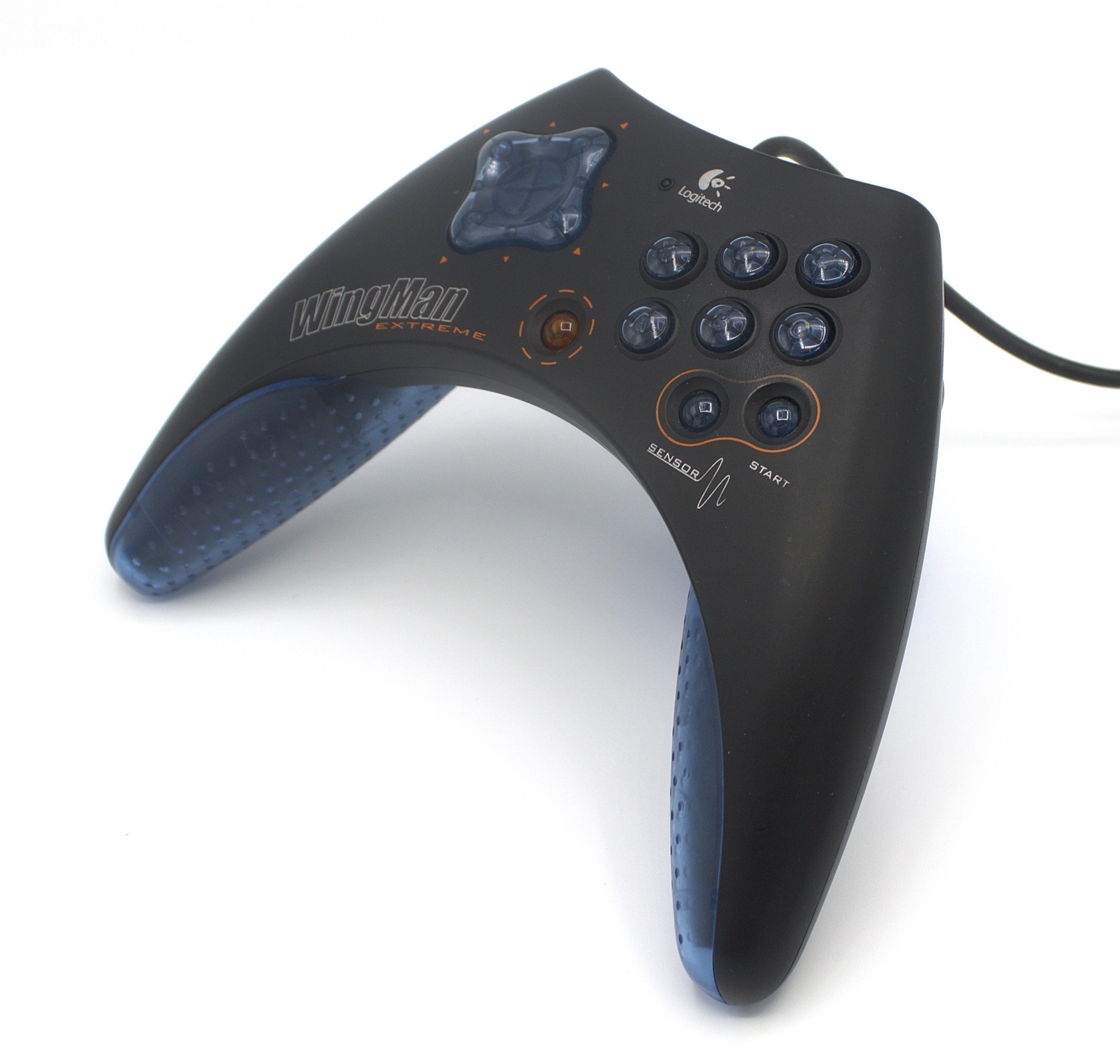 Vintage PC Game Controller Logitech Wingman Extreme Gamepad Wired