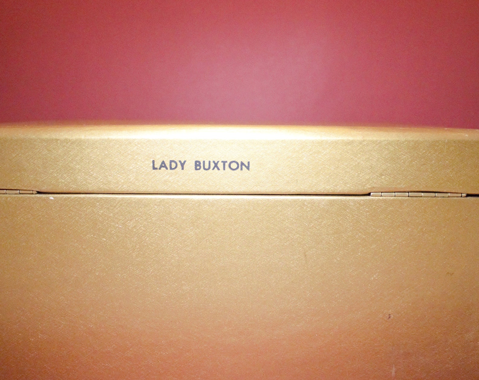 Vintage 1950s Jewelry Box Lady Buxton Gold Brass Hardware With Etsy