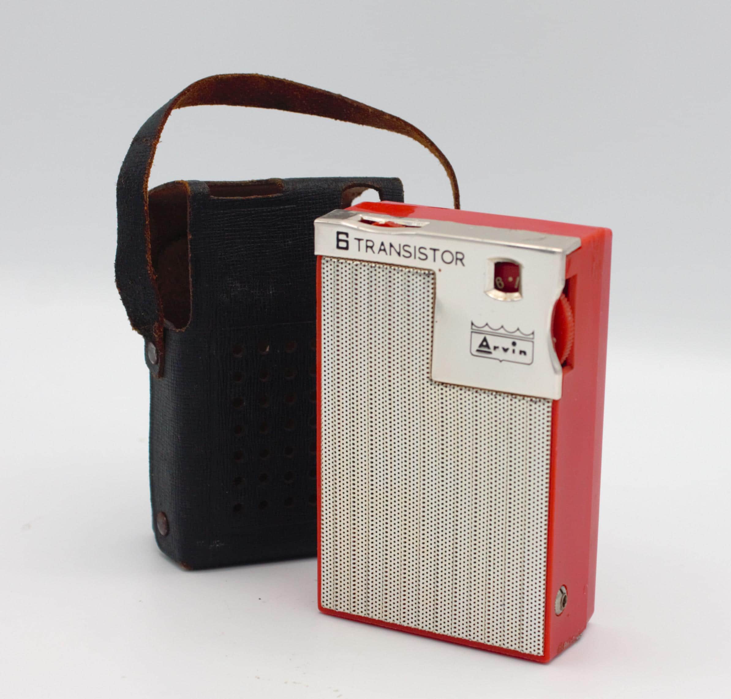 Vintage Arvin 6 Transistor Radio AM Solid State Audio Vintage Arvin 6 Transistor Radio AM Solid State Audio
