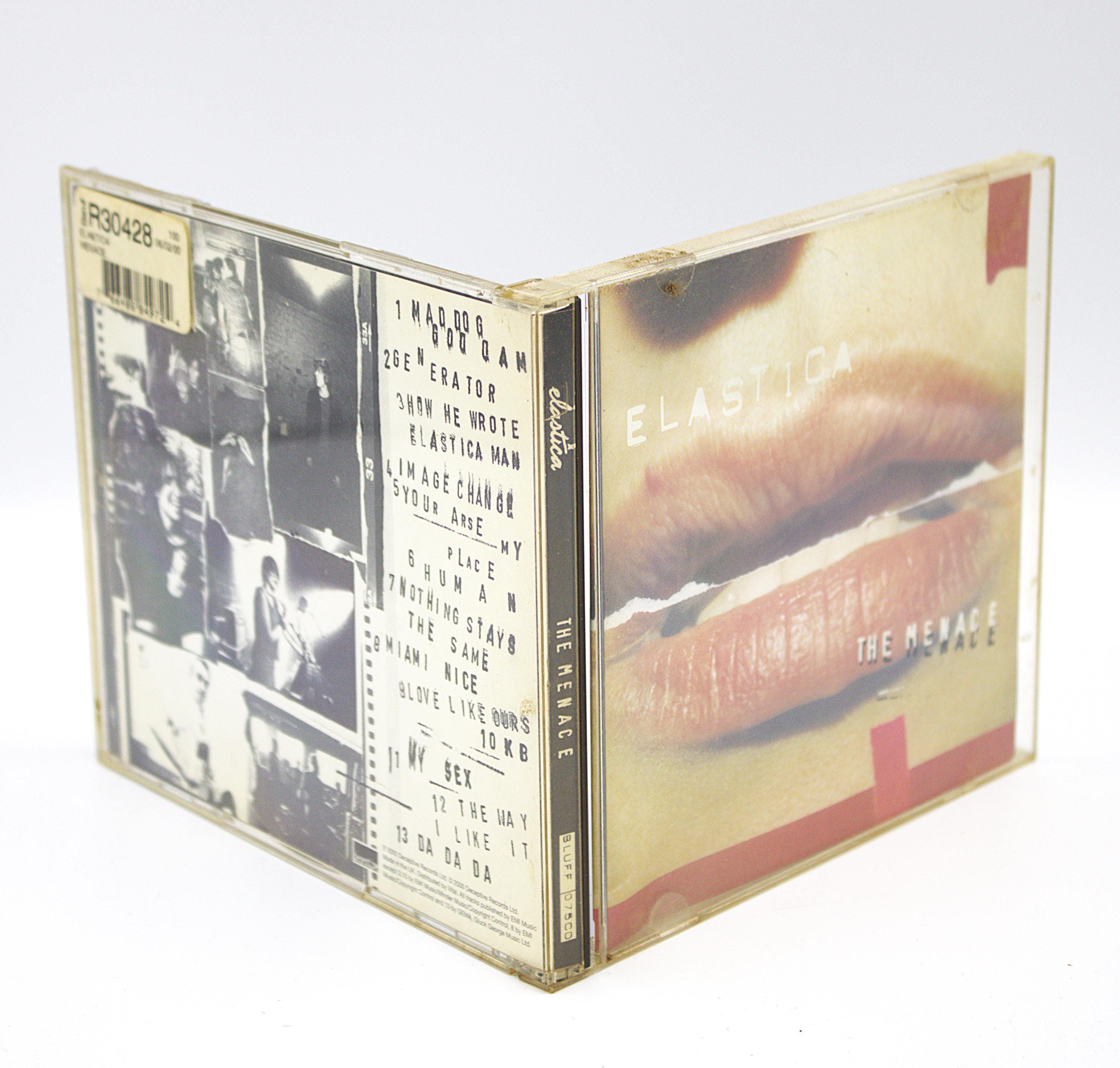 Vintage Elastica CD the Menace Album Stereo Compact Disc Recording