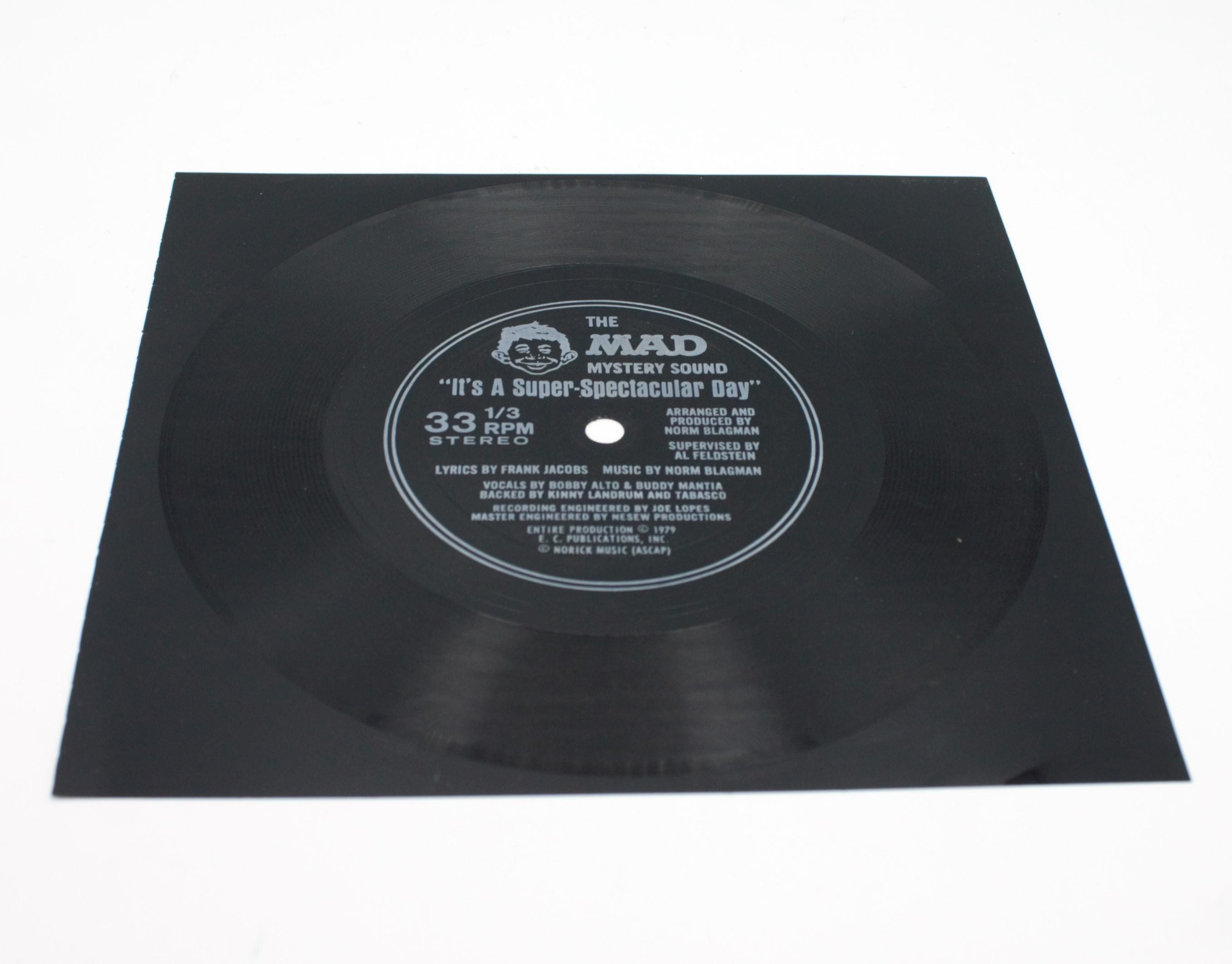Vintage 70's MAD Magazine Record Mystery Sound 