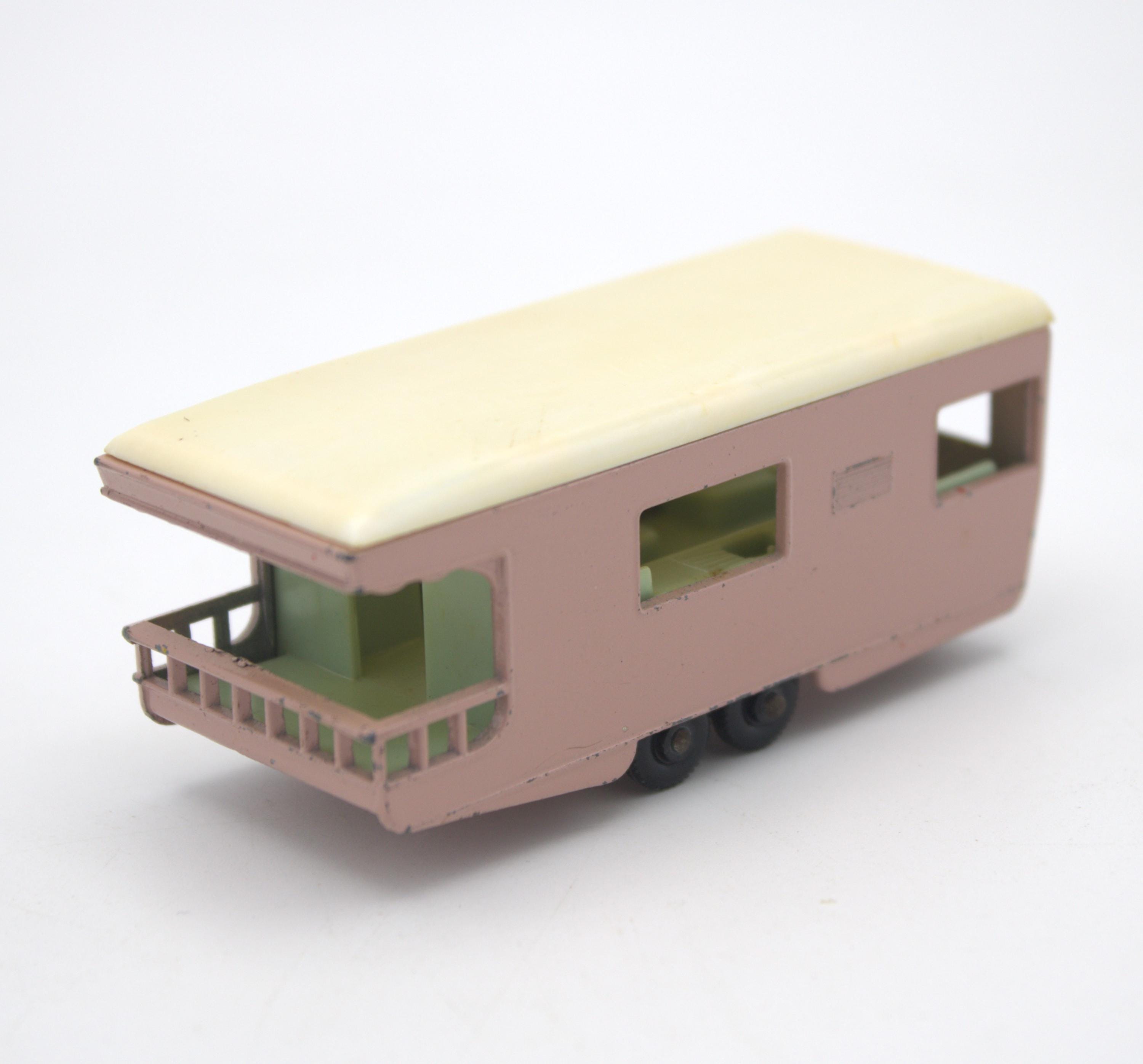 Vintage 1960s Matchbox Trailer Caravan Series No. 25 Die Cast