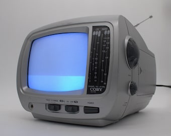 Vintage 1975 Zenith Spirit of '76 Portable TV – Bicentennial Solid