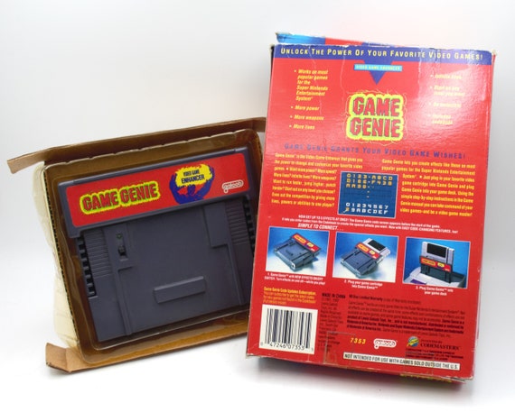 Vintage Game Genie Lot CIB 16-bit Super Nintendo Game Hack