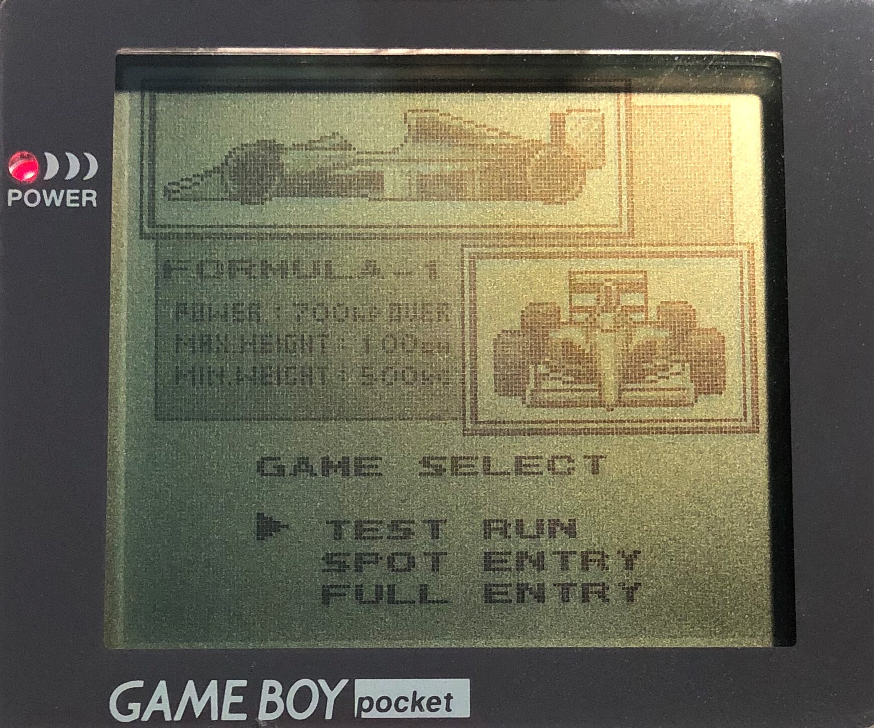 希少な美品！『エフワンスピリット』　ゲームボーイ Vintage F1 Spirit 1990s Game Boy Cartridge Racing Game