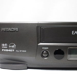Vintage VCR Video Cassette VHS Tape Player Recorder Hi-fi Stereo Output ...