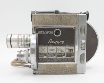 Vintage 8mm Movie Camera Revere Eight Magazine Cine Eight Model