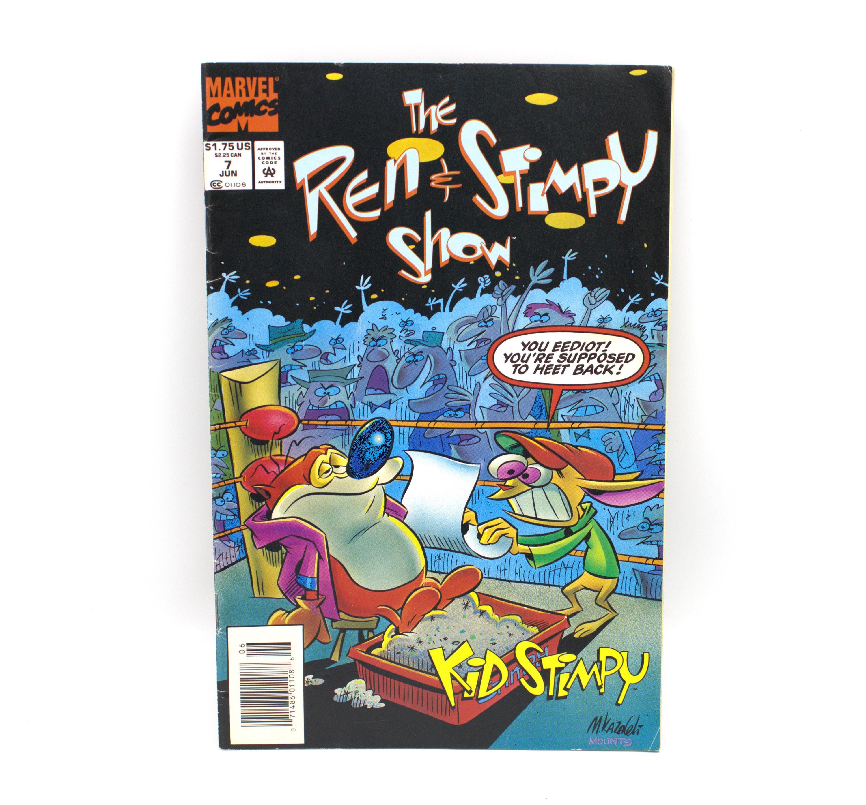 Vintage 1993 Ren & Stimpy Comic Book Marvel Comics Vol 1