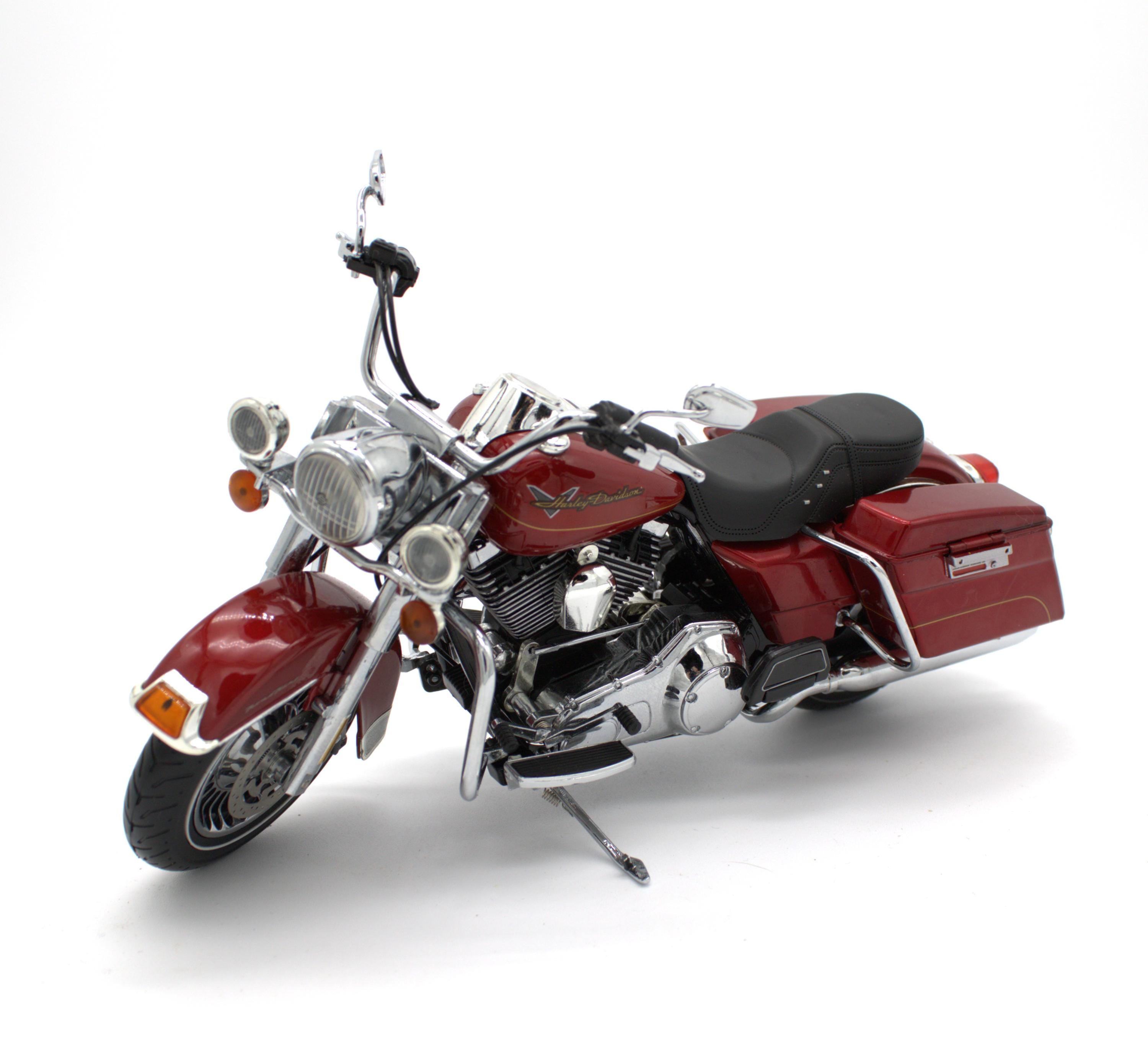 Vintage Harley Davidson Scale Model Motorcycle Die Cast Very High