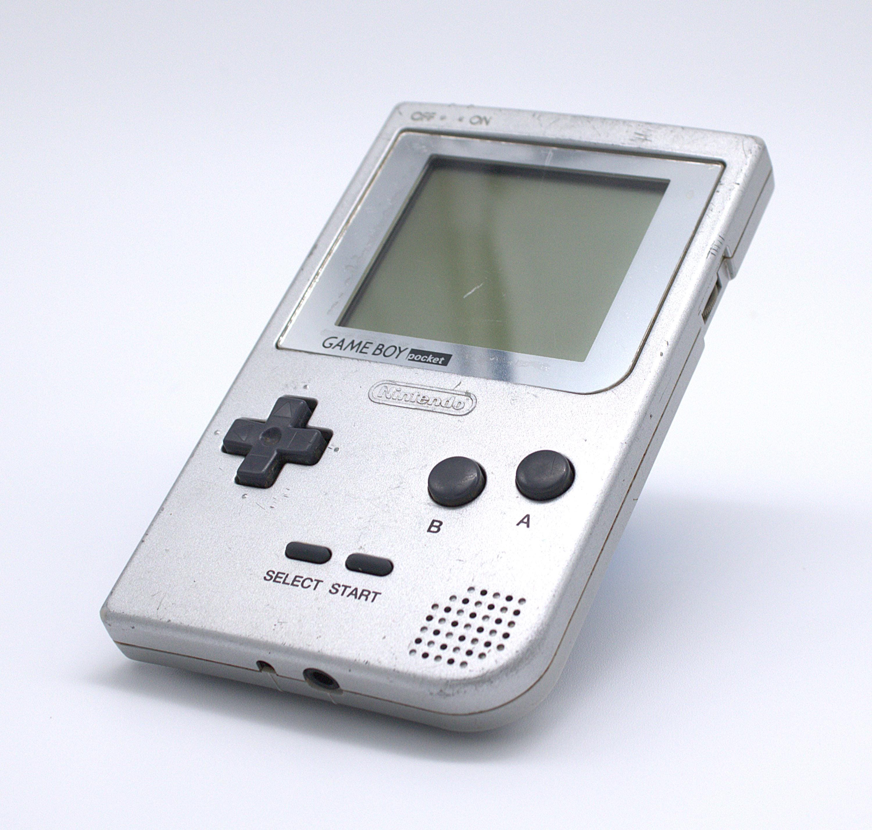 Vintage Nintendo Game Boy Pocket Handheld Video Game Console