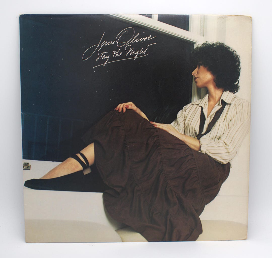 美盤JAオリジナルRay I / Rasta Revival LP (1978) Vintage Vinyl Jane Oliver 1978 Album Stay the Night Original