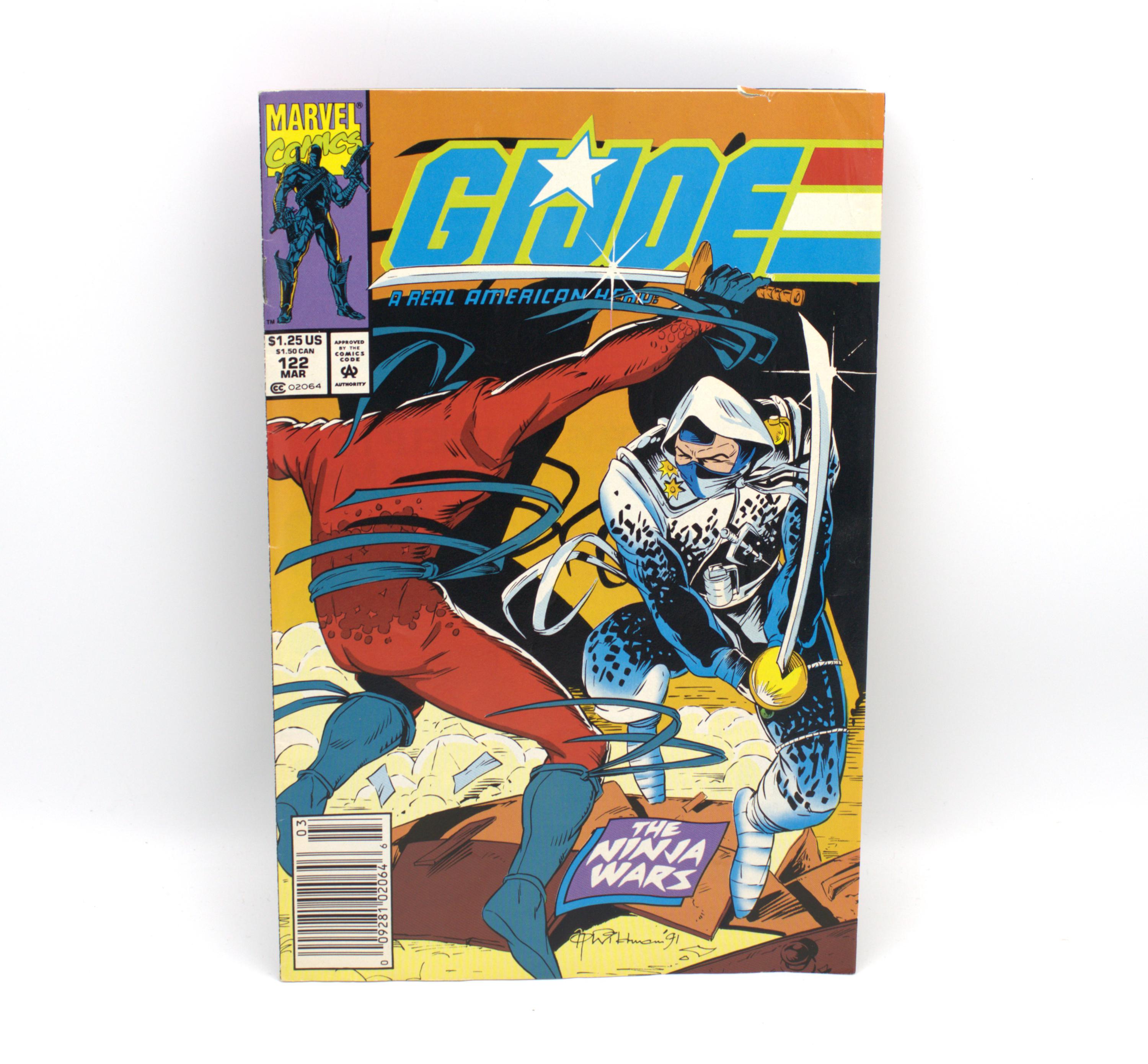 Vintage 1992 GI JOE Comic Book Issue 122 the Ninja Wars