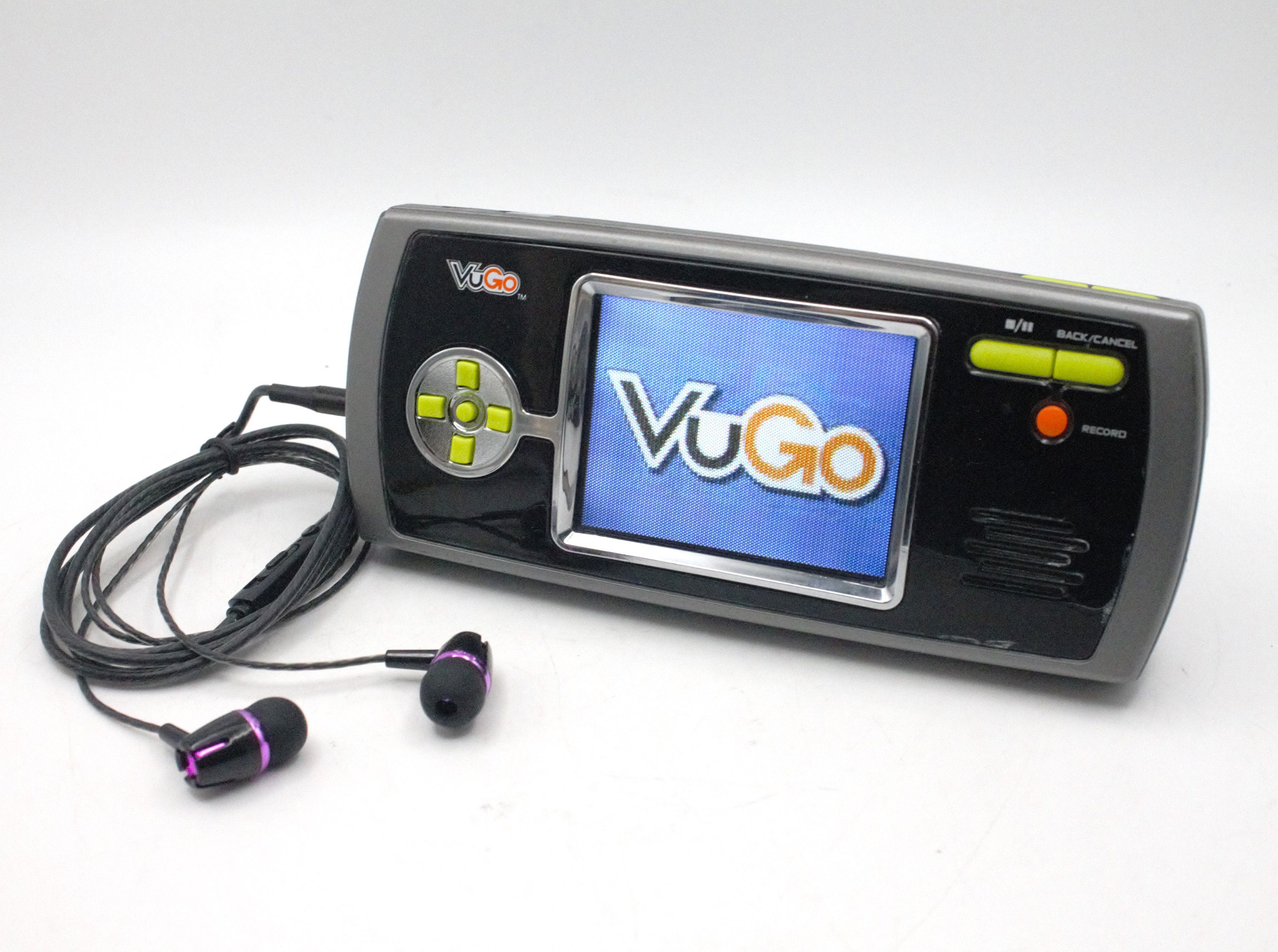 Vintage Vugo Video Music Player Recorder Memory Card USB Color