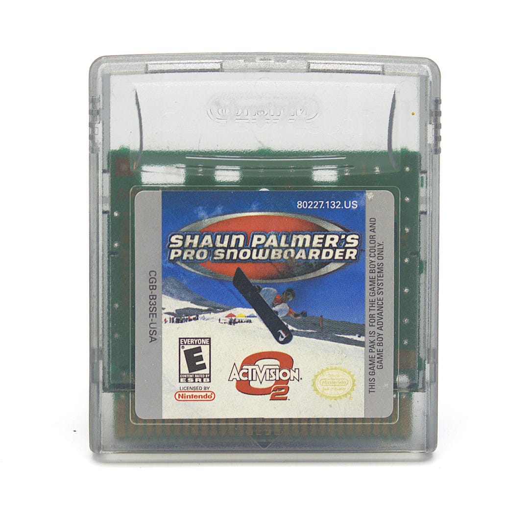 GBA Shaun Palmer Pro boarder 北米版 未開封 GBA Shaun Palmer Pro boarder 北米版 未開封 GBA Shaun Palmer Pro