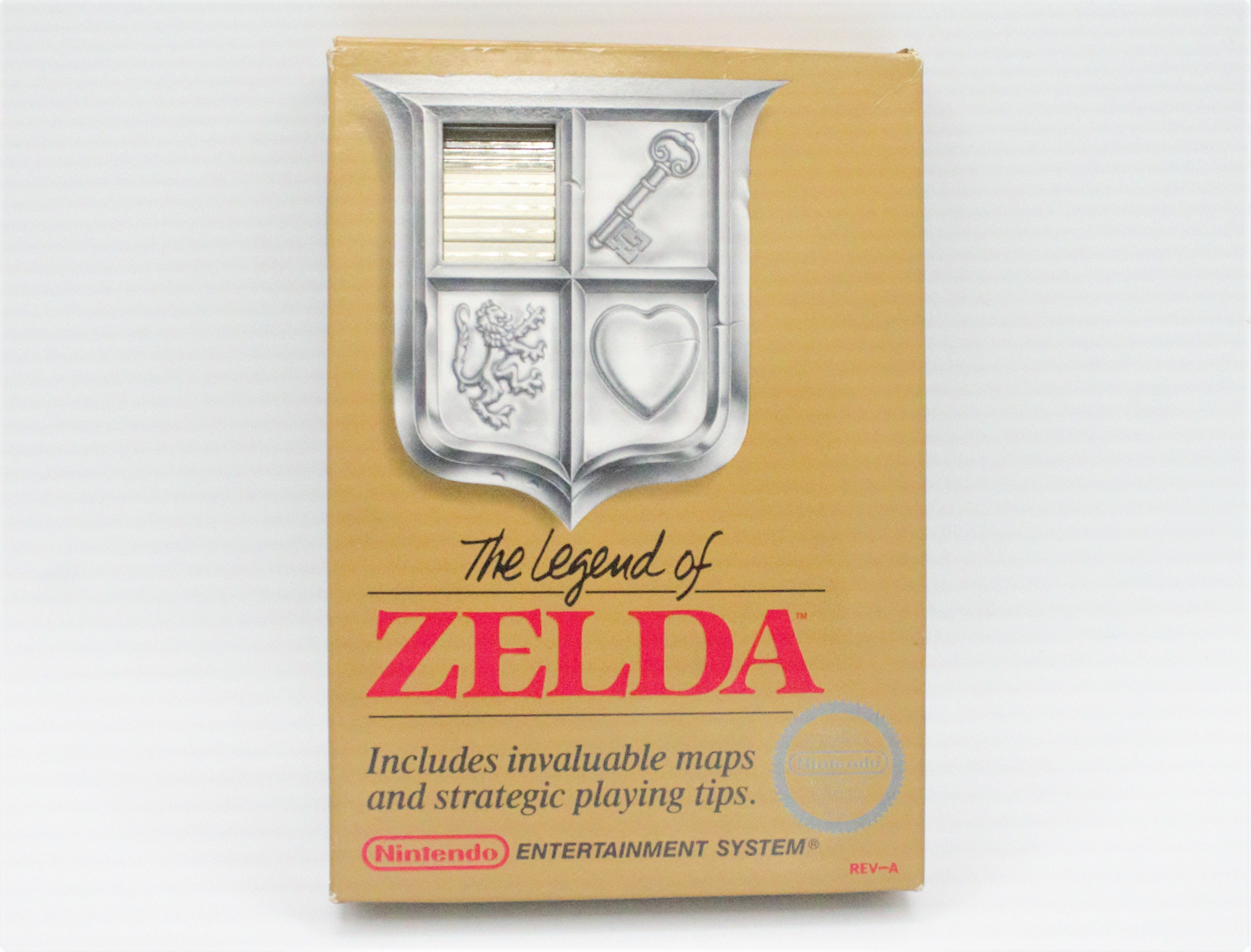 nes legend of zelda cib 1st print tm box