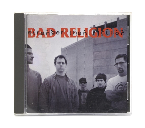 Vintage 1990s CD Bad Religion 1994 Album Stranger Than Fiction 90s