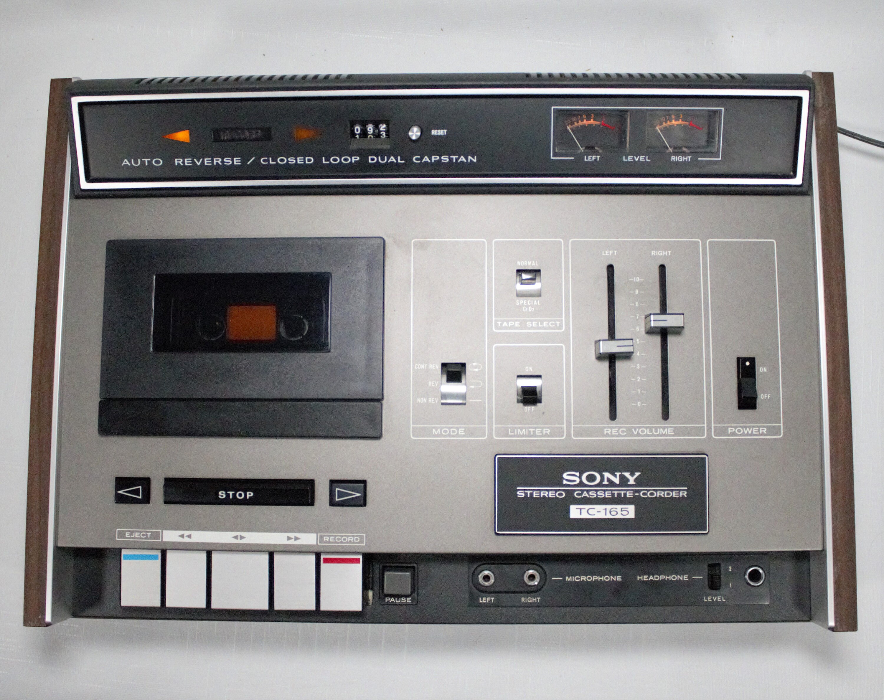 Sony 1971 Superscope Stereo Tape Cassette Player Recorder