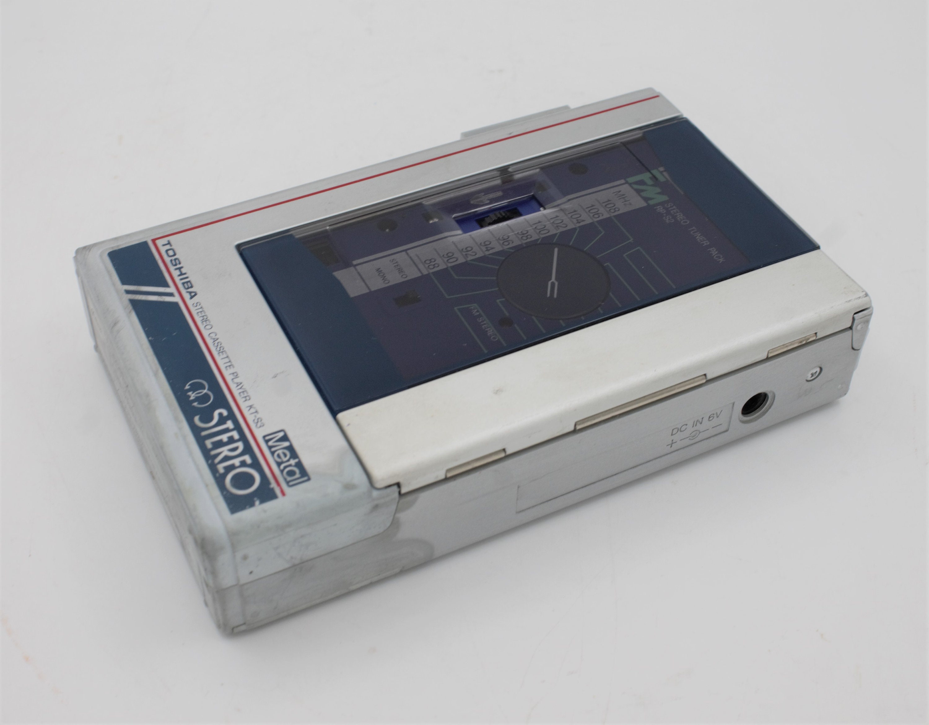 昭和レトロTOSHIBA rhythmystreo ポータブルプレーヤー Toshiba RT-80S Boombox AM/FM Stereo/Cassette Stereo Works