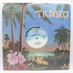 Vintage vinyl 1978 Disco Single T.K. Disco 12&quot; 45rpm singles mix record Fantasy Records old school funky club beats